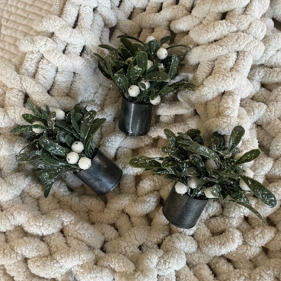 Other - SET OF 3 MINI WINTER BERRY ARRANGEMENTS